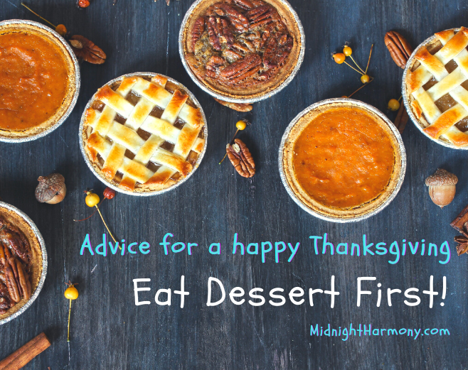 Reblog: Feeling crummy on Thanksgiving? from MidnightHarmony